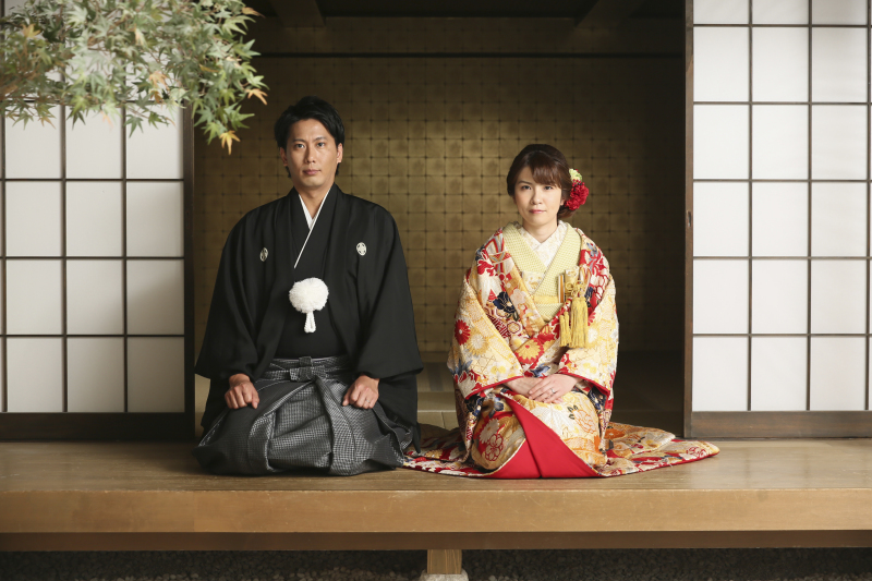 人気の正座ショット。