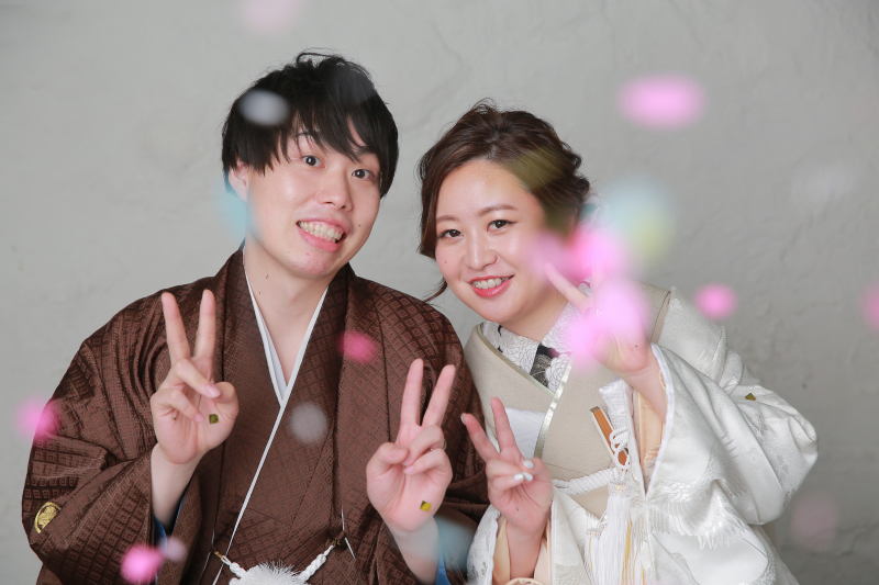 盛り沢山な和装撮影