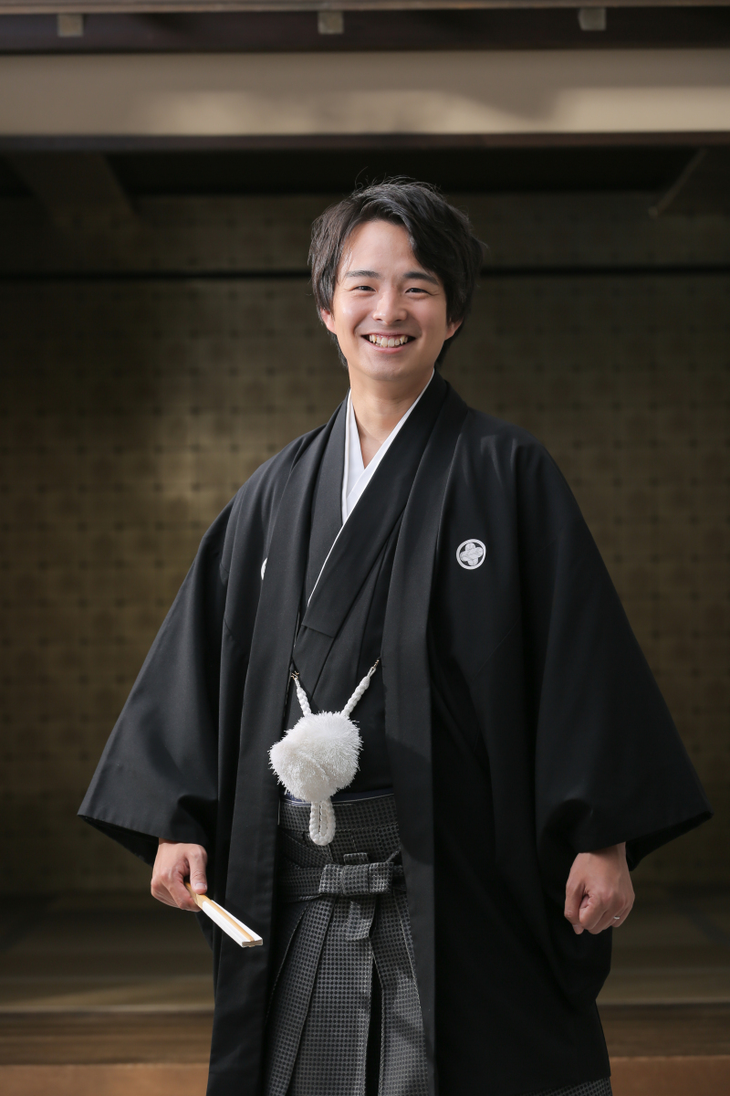 新郎様のソロカット