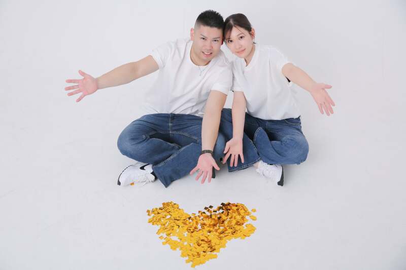 最後に大きなハートを