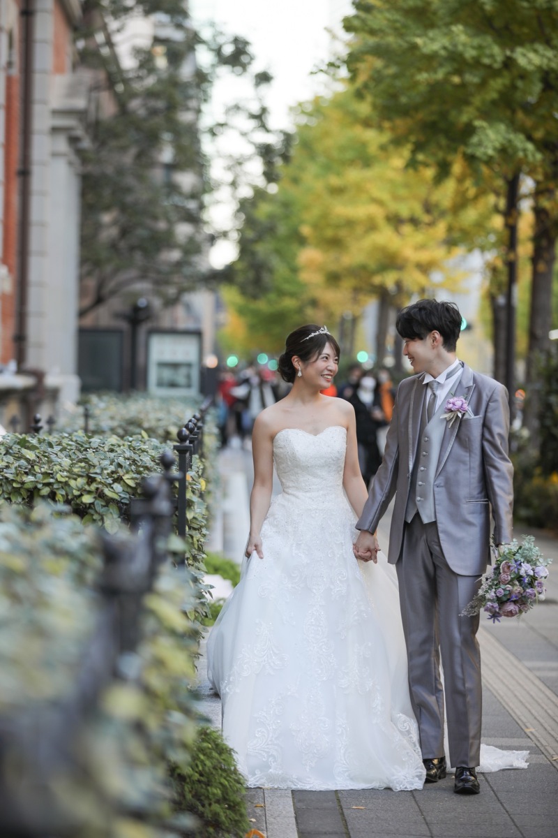 二人で歩きながら