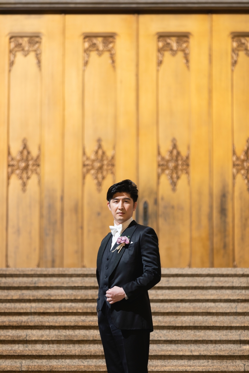 ご新郎様ソロカット！