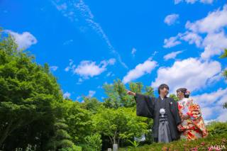 花畑記念庭園ロケーション