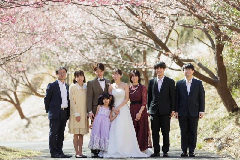 ご家族様と記念撮影