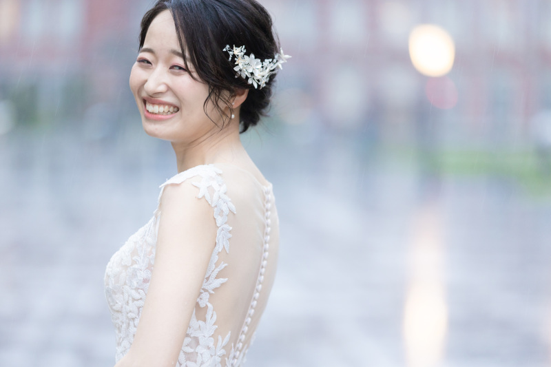 ご新婦様の笑顔！