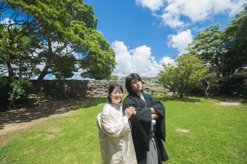 沖縄らしさ溢れる青空と