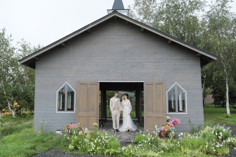 チャペル内でのラストカット