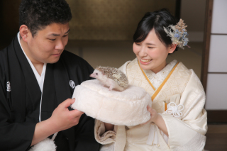 ちいさな家族との撮影！