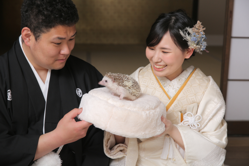 ちいさな家族との撮影!