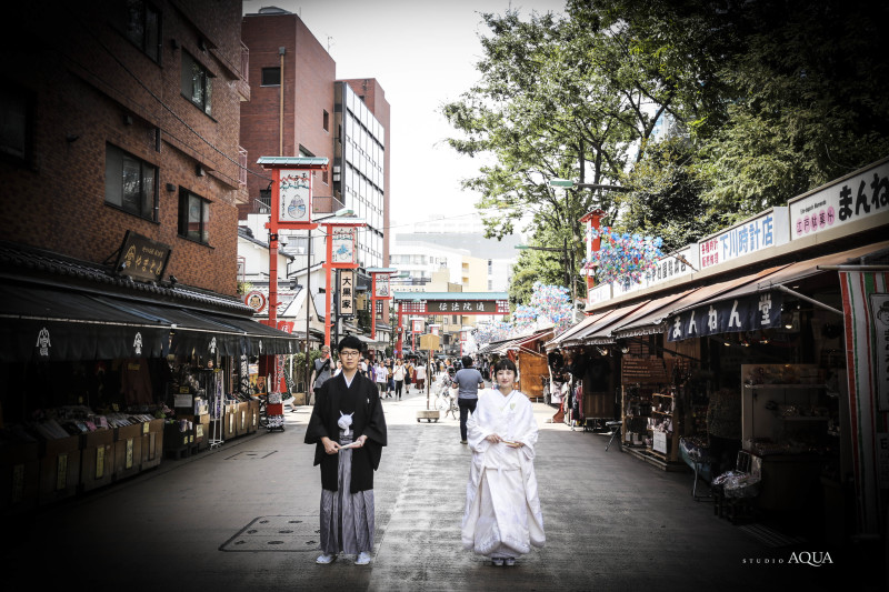 浅草でお二人だけの１枚を！
