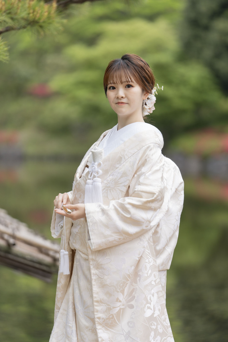 新婦様のソロショット