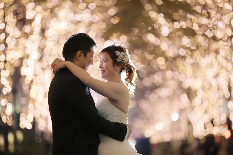 洋装ロケーション〜東京駅夜景撮影〜