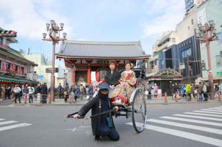 浅草周遊＋人力車