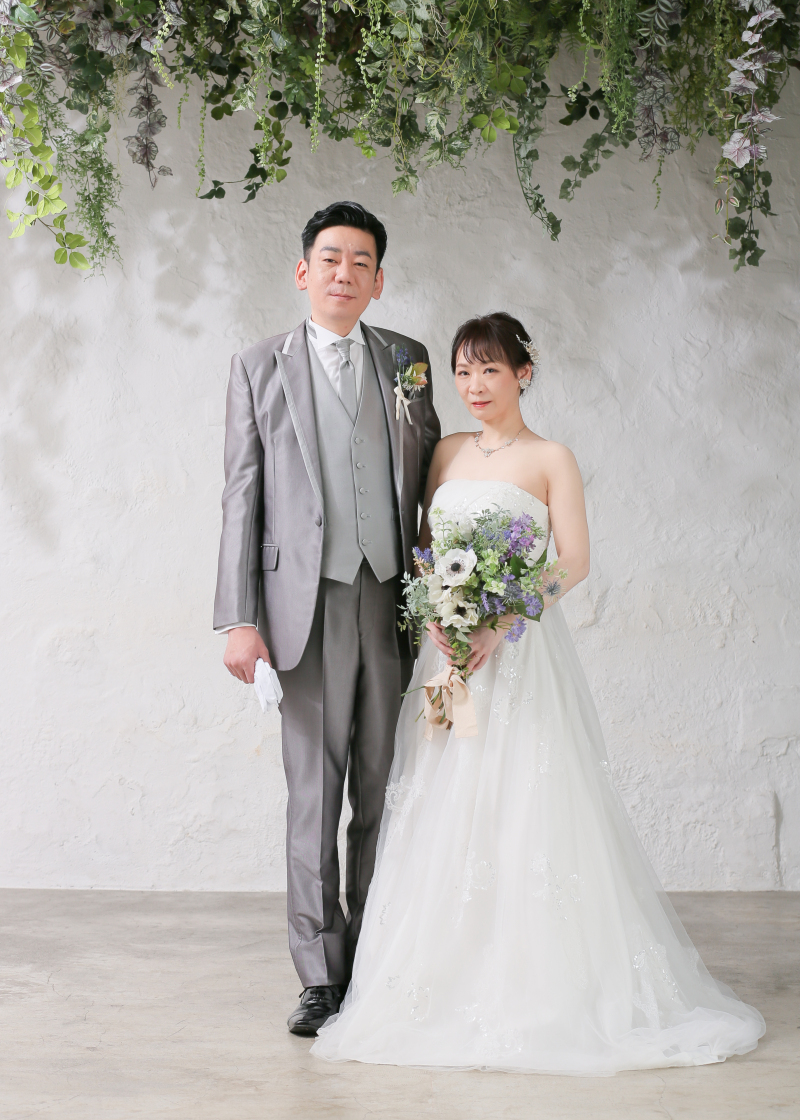 フォーマルな立ち姿