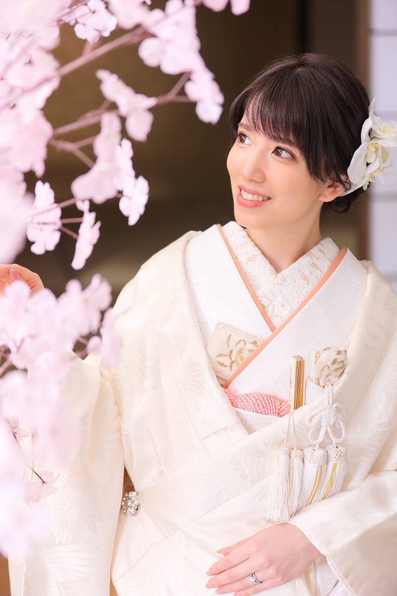 桜と新婦様part2