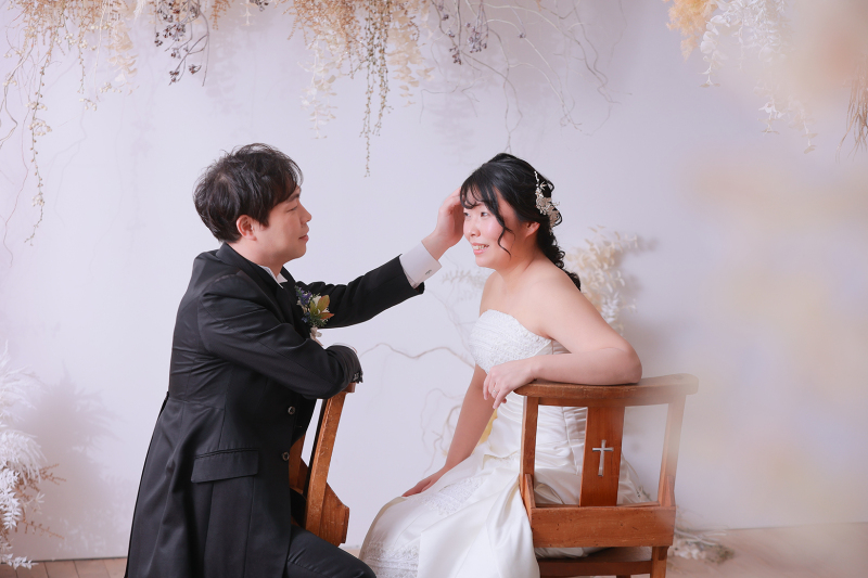 自然なおふたり