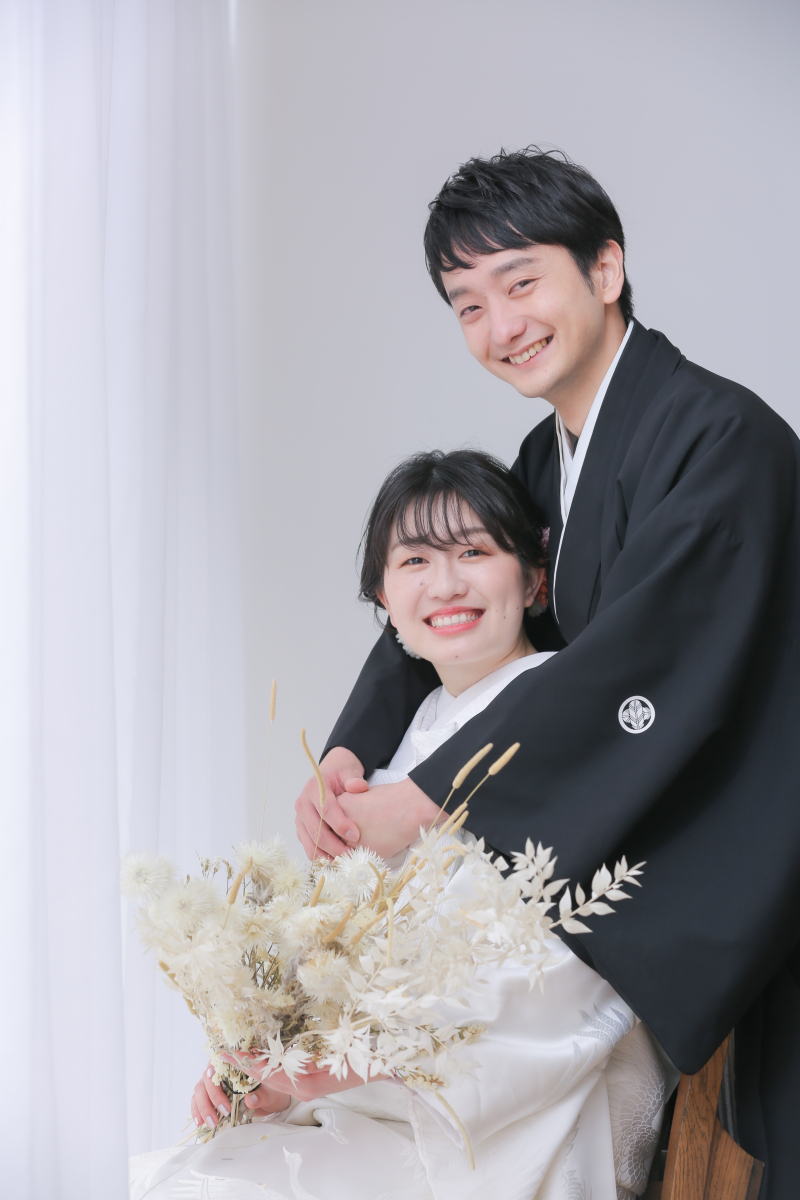 愛犬とスタジオ撮影♪