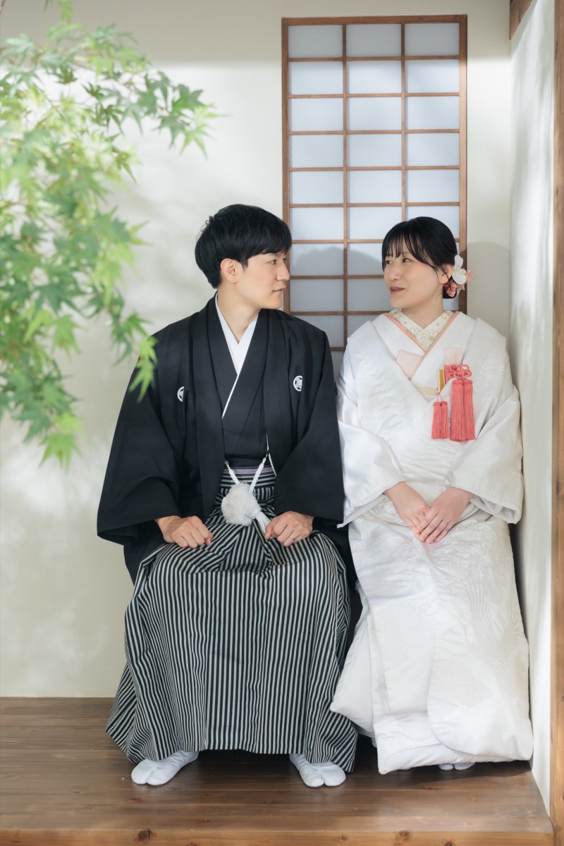 縁側でほっとひと息