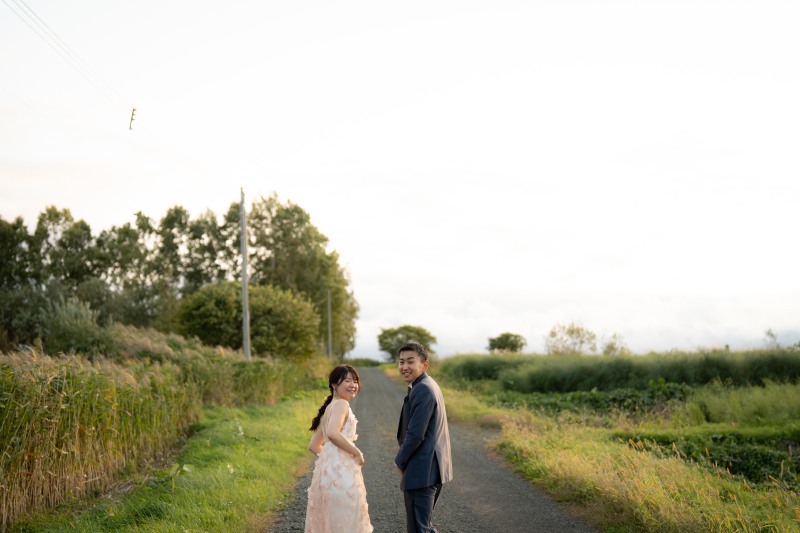 美瑛の街はどこでとってもいい感じに撮れます