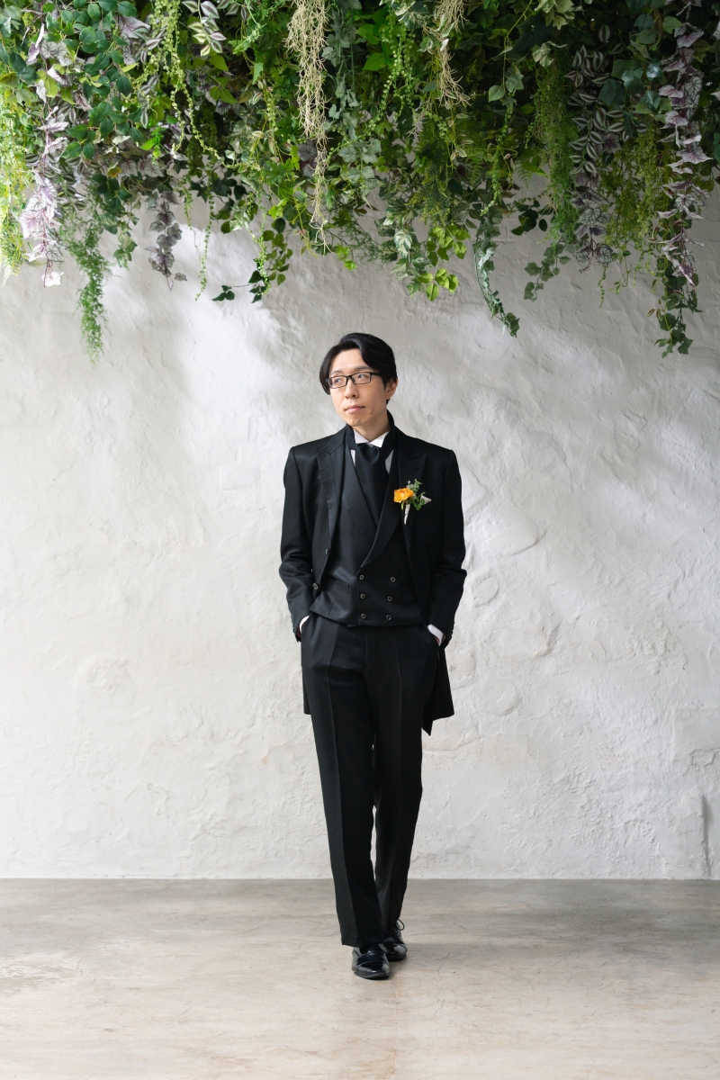 ご新郎様のソロカット