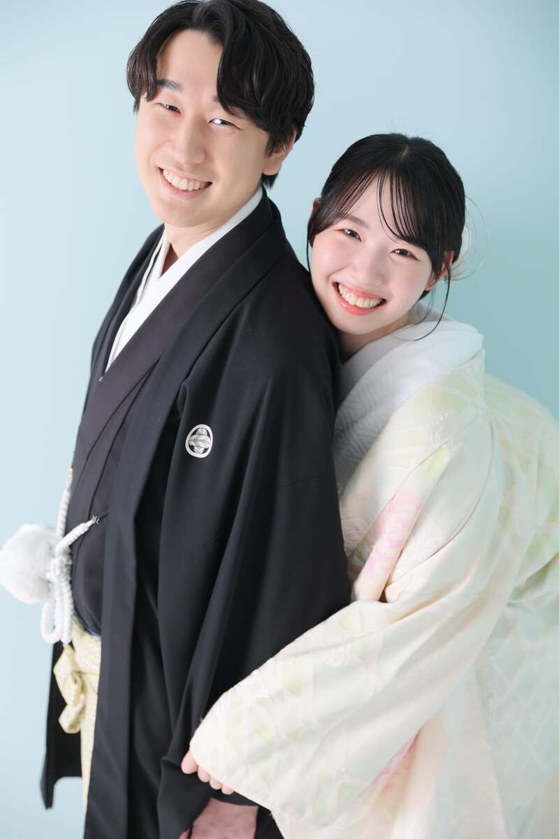 寄り添うショット