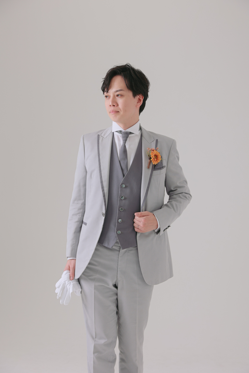 クールな立ち姿に