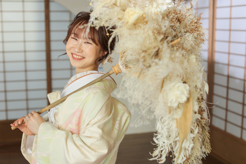 ご新婦様のとびきりの笑顔で！！