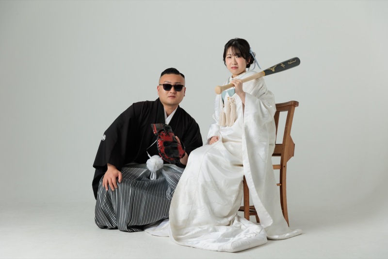 和装はシンプルに