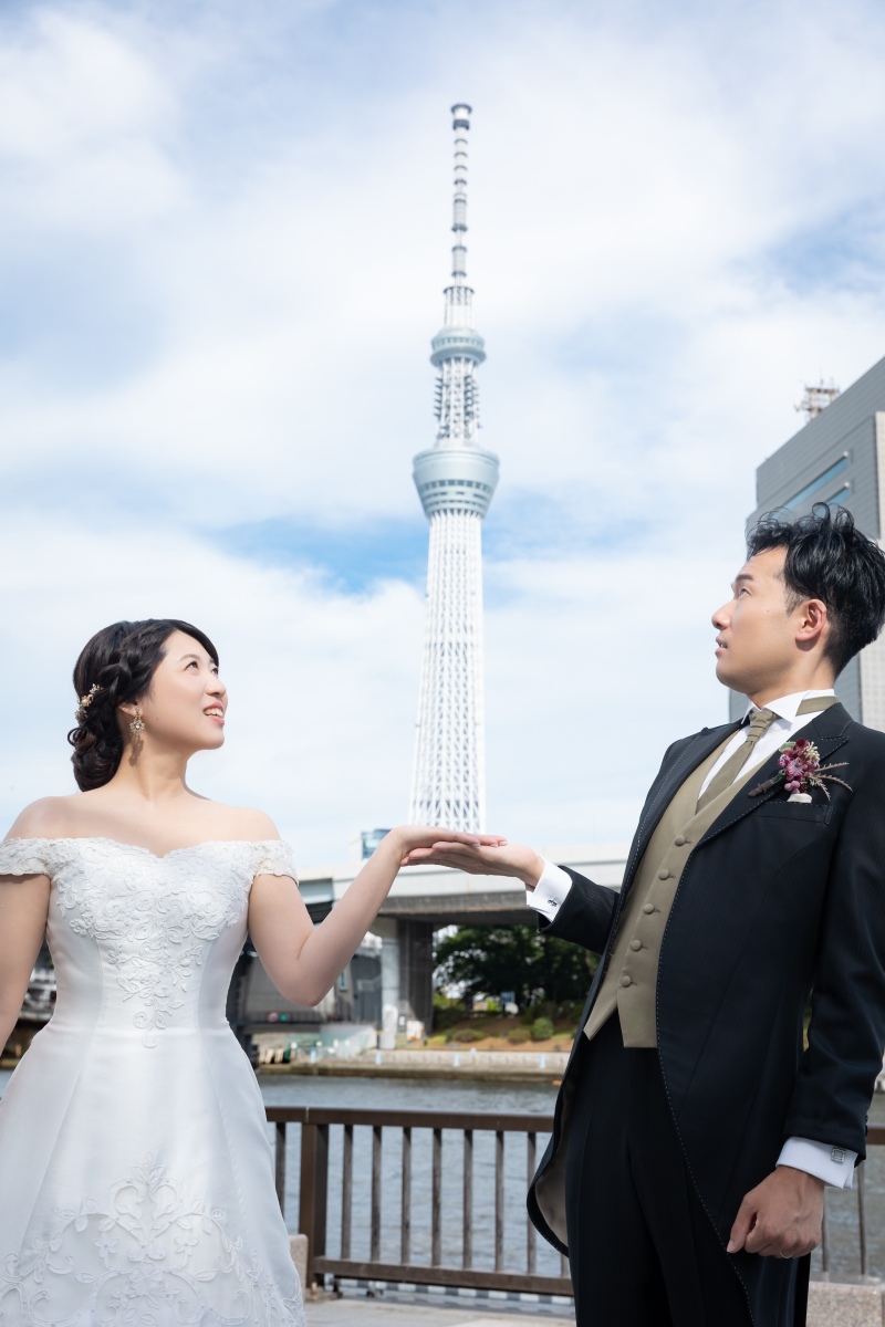 手の上に