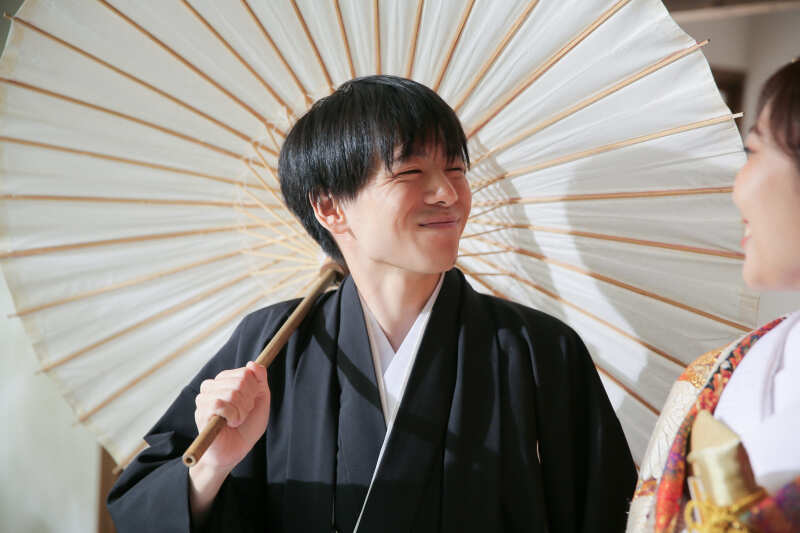 ご新郎様ショット！