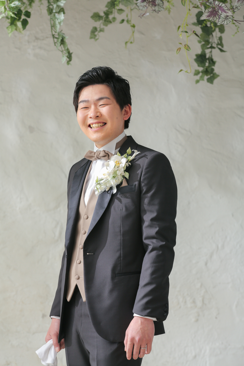 ご新郎様のソロカット