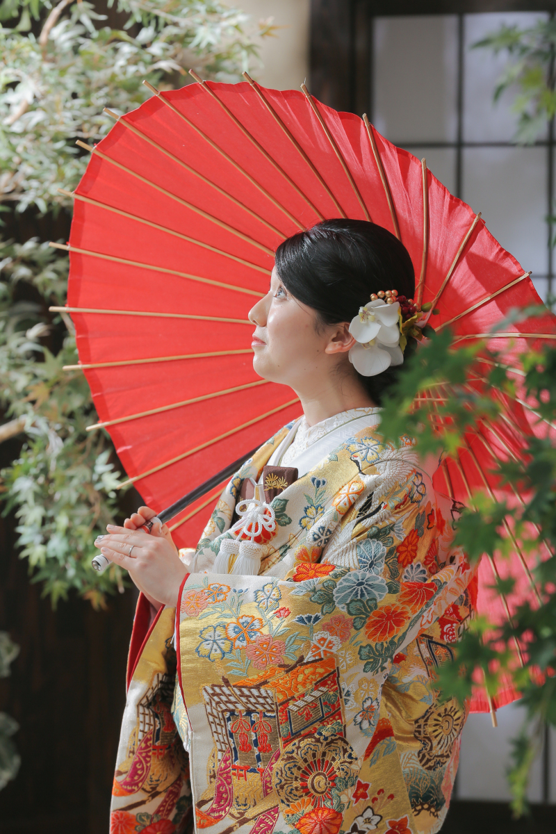 ご新婦様のソロカット！