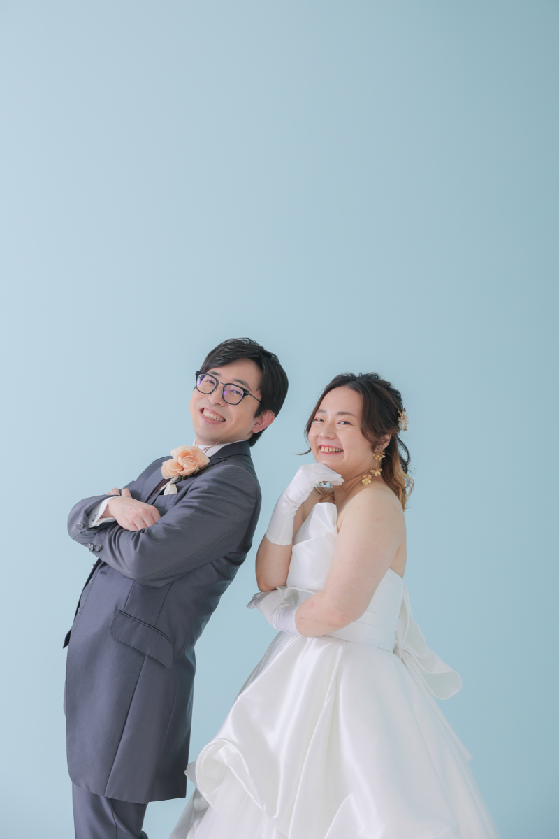 お二人らしさを入れて