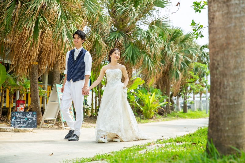 沖縄で残すウェディング