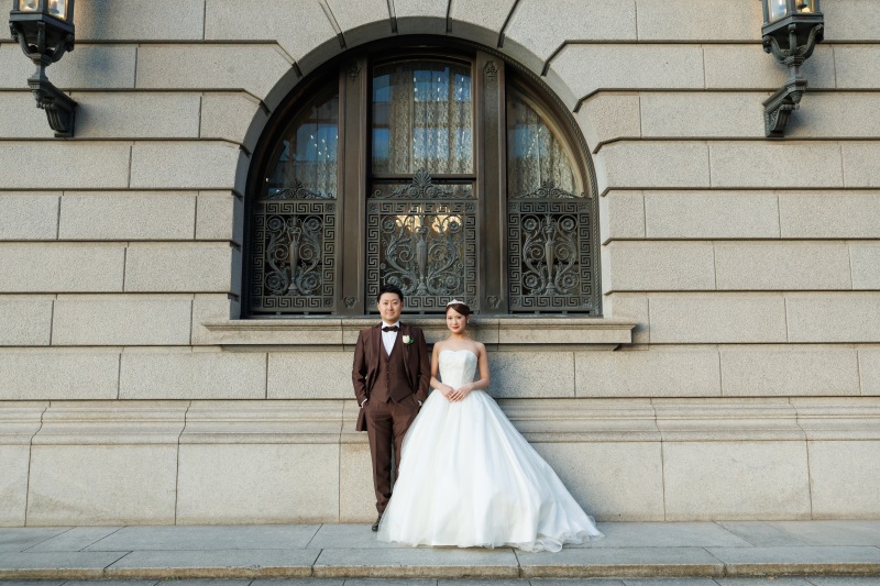 海外のような建物で