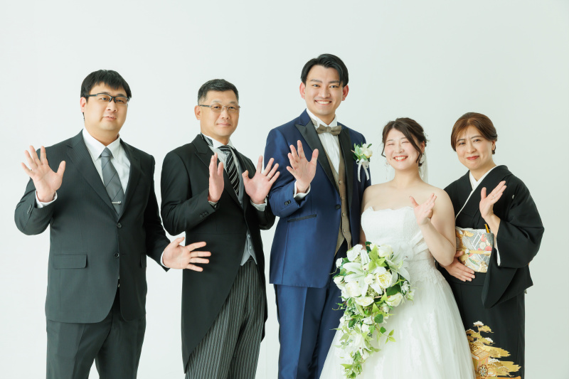 ご新婦様ご一家