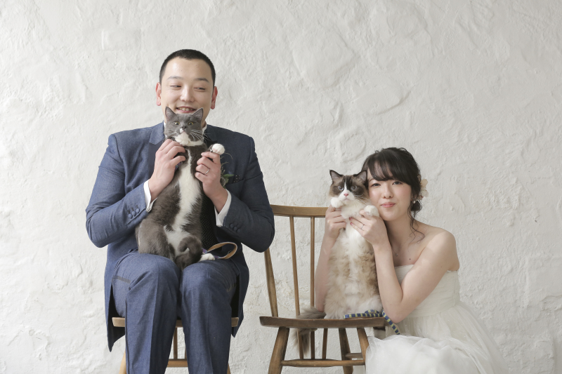 オモチャを駆使して目線をいただきます〜！