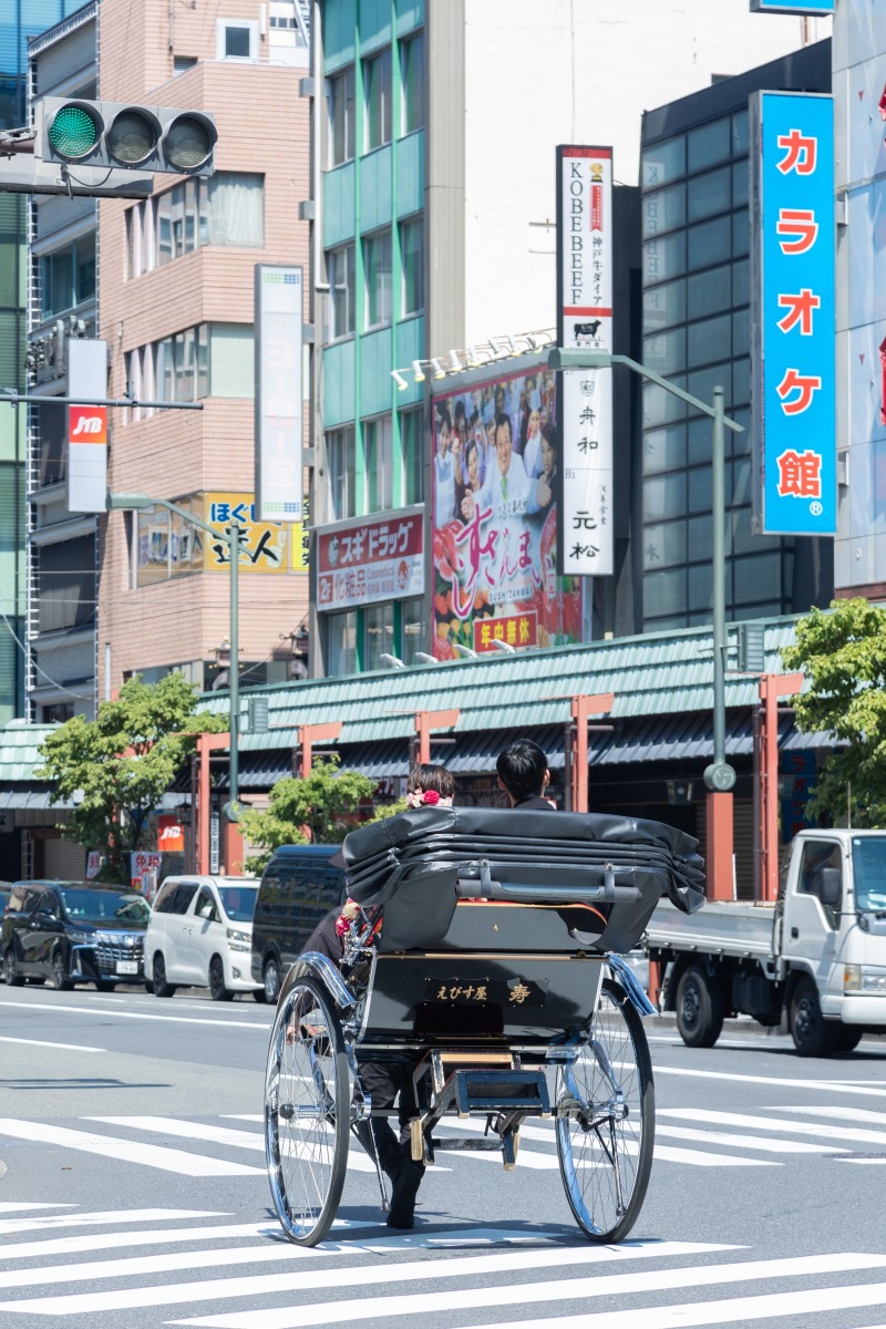 浅草巡りスタート