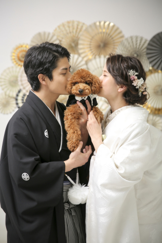 屋内庭園スタジオ　ペットと一緒に