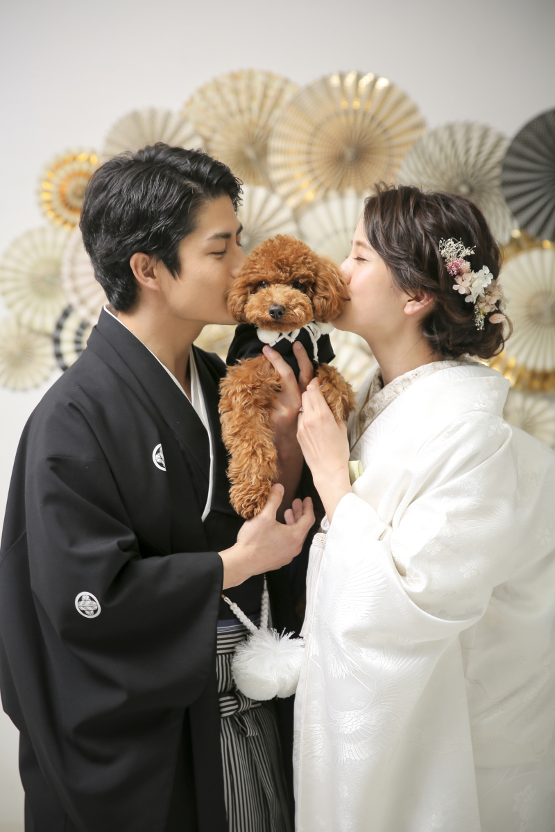 屋内庭園スタジオ ペットと一緒に