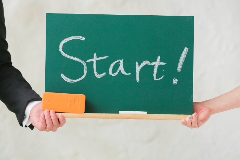 撮影スタート！