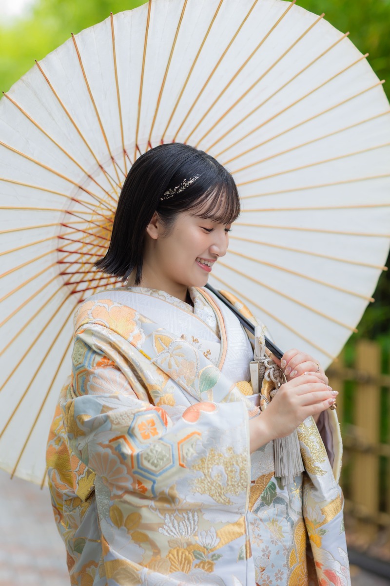 和装を纏ったソロカット