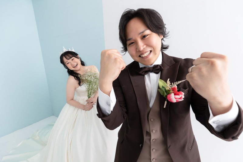 受け取ってくださった瞬間