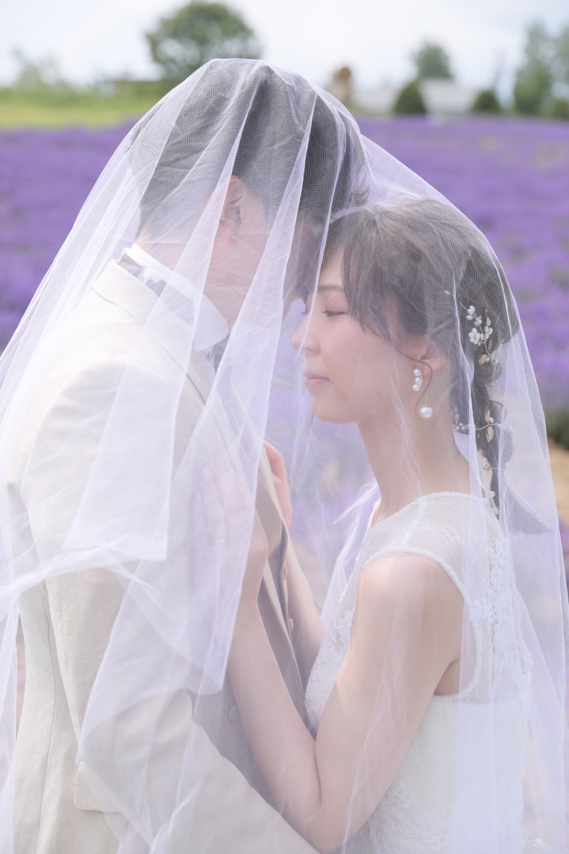 ベールを使って