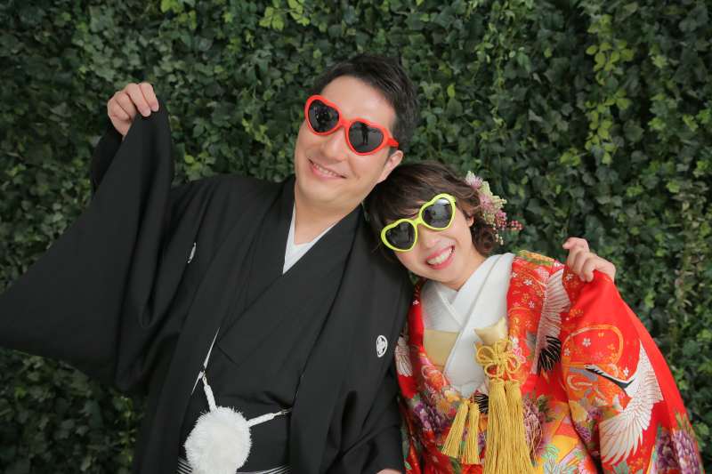 屋内庭園で楽しく撮影！