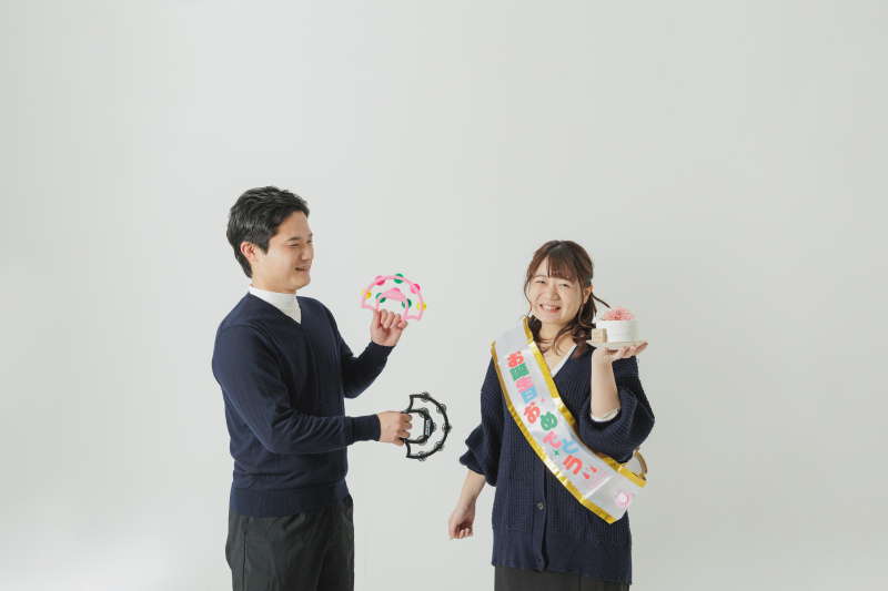 スタジオに戻って私服フォト♪