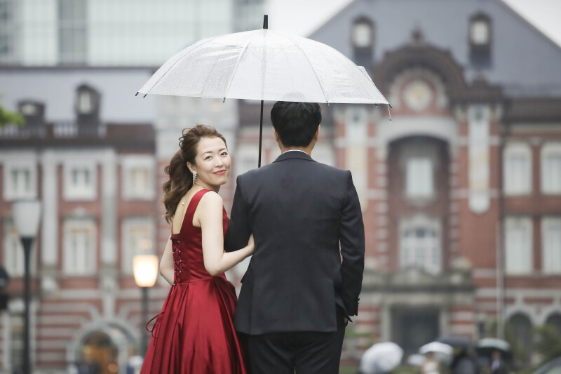 振り向きショット