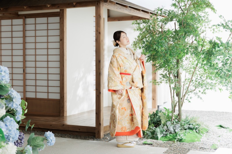 新婦様のソロカット