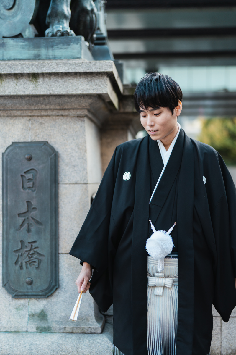 ご新郎様のソロカットです！