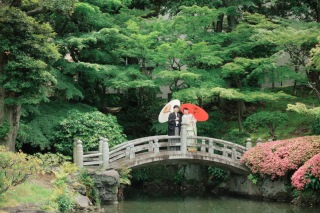 旧安田庭園と洋装ハウススタジオのご紹介